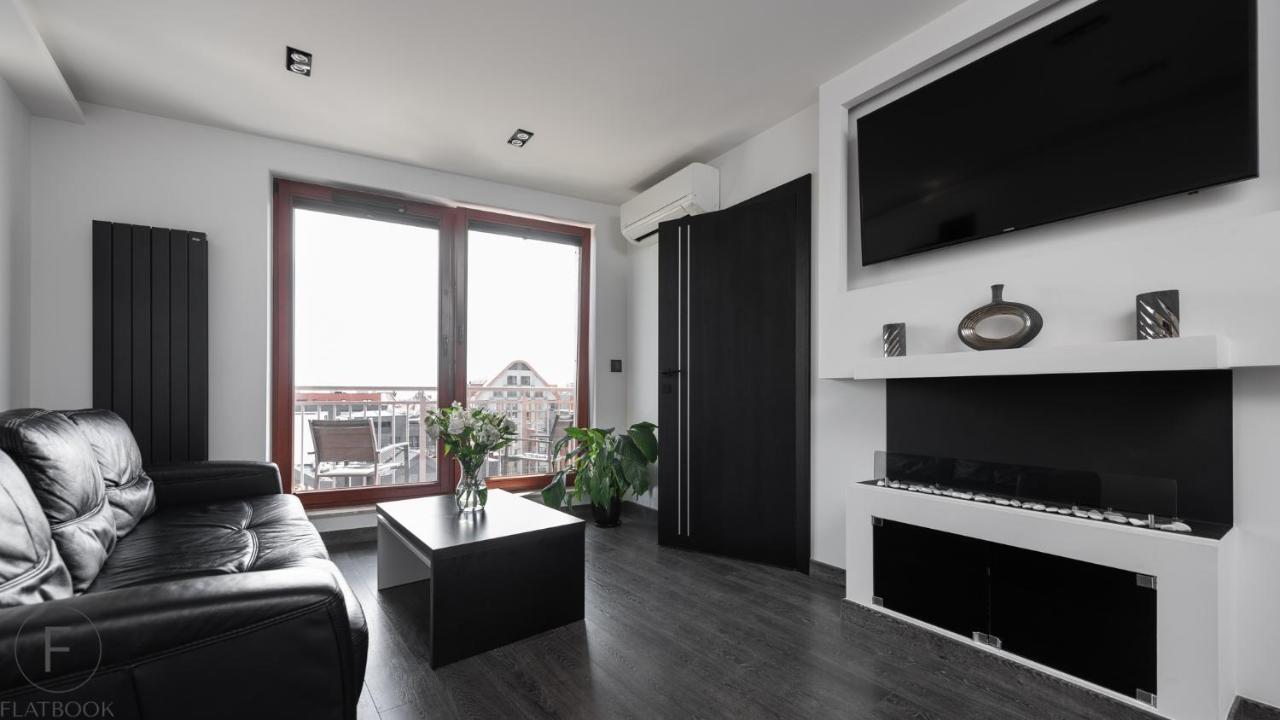 Flatbook Apartments Waterlane Island Spa With Riverview Gdańsk Extérieur photo