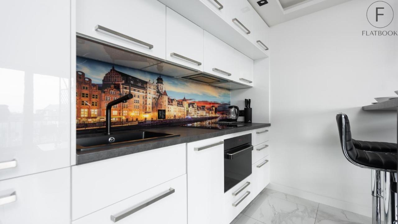 Flatbook Apartments Waterlane Island Spa With Riverview Gdańsk Extérieur photo