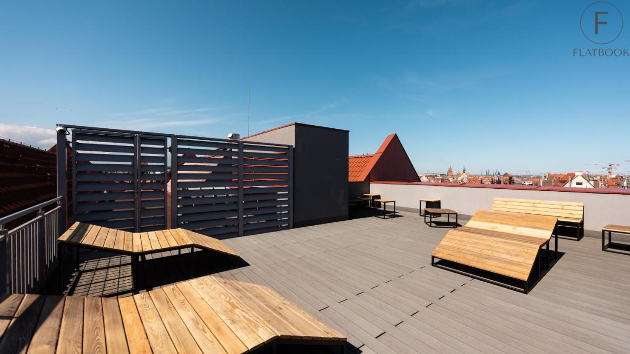 Flatbook Apartments Waterlane Island Spa With Riverview Gdańsk Extérieur photo