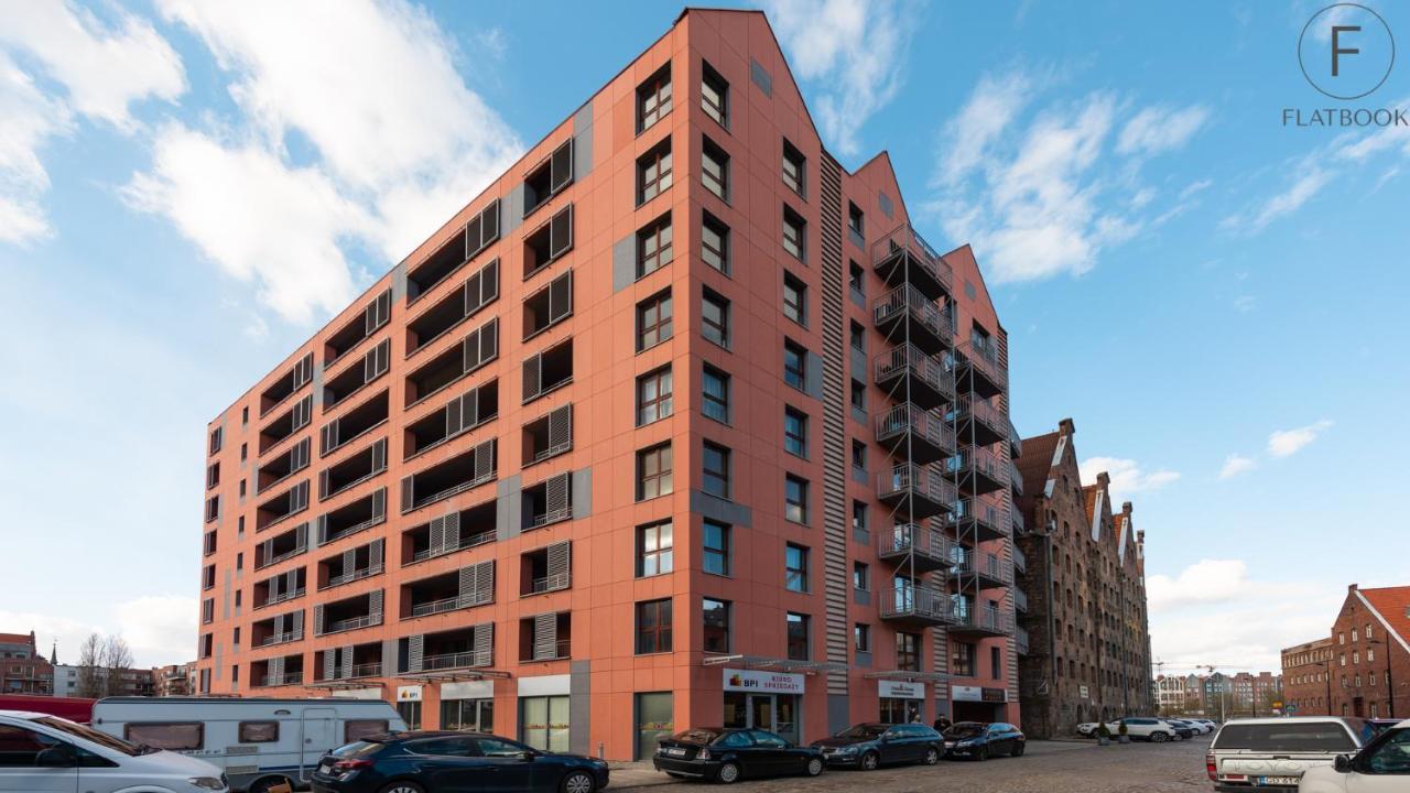 Flatbook Apartments Waterlane Island Spa With Riverview Gdańsk Extérieur photo